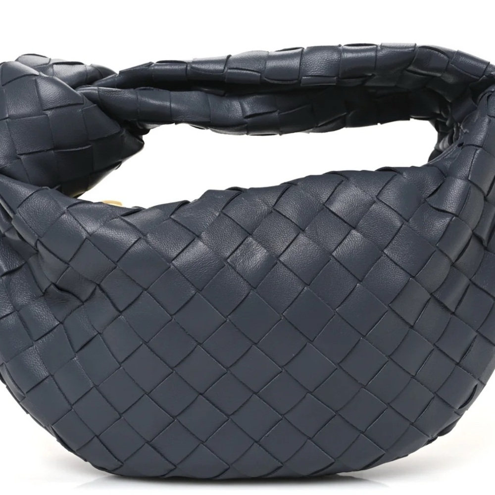 Bottega Veneta Dark Blue Jodie Bag in Thunder